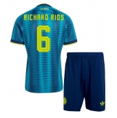 Billige Colombia Richard Rios #6 Udebanetrøje Børn VM 2026 Kort ærmer (+ bukser)