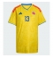 Billige Colombia Yerry Mina #13 Hjemmebanetrøje Dame VM 2026 Kort ærmer