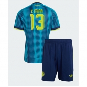 Billige Colombia Yerry Mina #13 Udebanetrøje Børn VM 2026 Kort ærmer (+ bukser)