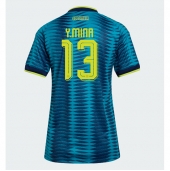 Billige Colombia Yerry Mina #13 Udebanetrøje Dame VM 2026 Kort ærmer