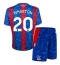 Billige Crystal Palace Adam Wharton #20 Hjemmebanetrøje Børn 2024-25 Kort ærmer (+ bukser)
