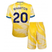Billige Crystal Palace Adam Wharton #20 Udebanetrøje Børn 2024-25 Kort ærmer (+ bukser)