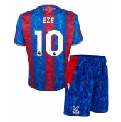 Billige Crystal Palace Eberechi Eze #10 Hjemmebanetrøje Børn 2024-25 Kort ærmer (+ bukser)