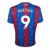 Billige Crystal Palace Eddie Nketiah #9 Hjemmebanetrøje 2024-25 Kort ærmer