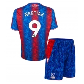 Billige Crystal Palace Eddie Nketiah #9 Hjemmebanetrøje Børn 2024-25 Kort ærmer (+ bukser)