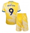 Billige Crystal Palace Eddie Nketiah #9 Udebanetrøje Børn 2024-25 Kort ærmer (+ bukser)