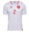Billige Danmark Joachim Andersen #2 Udebanetrøje EM 2024 Kort ærmer