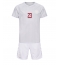 Billige Danmark Pierre-Emile Hojbjerg #23 Udebanetrøje Børn VM 2022 Kort ærmer (+ bukser)