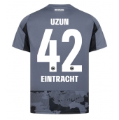 Billige Eintracht Frankfurt Can Uzun #42 Tredje trøje 2025-26 Kort ærmer
