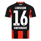 Billige Eintracht Frankfurt Hugo Larsson #16 Hjemmebanetrøje 2025-26 Kort ærmer
