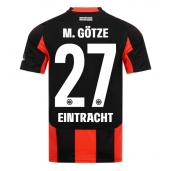 Billige Eintracht Frankfurt Mario Gotze #27 Hjemmebanetrøje 2025-26 Kort ærmer