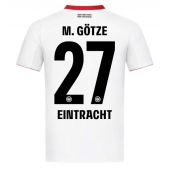 Billige Eintracht Frankfurt Mario Gotze #27 Udebanetrøje 2025-26 Kort ærmer
