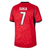 Billige England Bukayo Saka #7 Udebanetrøje VM 2026 Kort ærmer