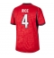 Billige England Declan Rice #4 Udebanetrøje VM 2026 Kort ærmer