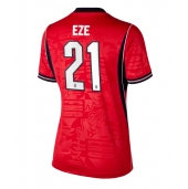 Billige England Eberechi Eze #21 Udebanetrøje Dame VM 2026 Kort ærmer