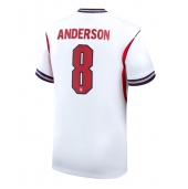 Billige England Elliot Anderson #8 Hjemmebanetrøje VM 2026 Kort ærmer