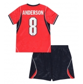 Billige England Elliot Anderson #8 Udebanetrøje Børn VM 2026 Kort ærmer (+ bukser)