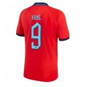 Billige England Harry Kane #9 Udebanetrøje VM 2022 Kort ærmer