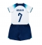 Billige England Jack Grealish #7 Hjemmebanetrøje Børn VM 2022 Kort ærmer (+ bukser)