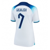 Billige England Jack Grealish #7 Hjemmebanetrøje Dame VM 2022 Kort ærmer
