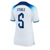 Billige England John Stones #5 Hjemmebanetrøje Dame VM 2022 Kort ærmer
