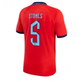 Billige England John Stones #5 Udebanetrøje VM 2022 Kort ærmer