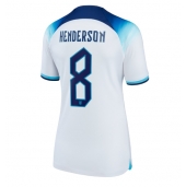 Billige England Jordan Henderson #8 Hjemmebanetrøje Dame VM 2022 Kort ærmer