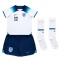Billige England Jude Bellingham #22 Hjemmebanetrøje Børn VM 2022 Kort ærmer (+ bukser)