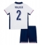 Billige England Kyle Walker #2 Hjemmebanetrøje Børn EM 2024 Kort ærmer (+ bukser)