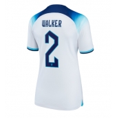 Billige England Kyle Walker #2 Hjemmebanetrøje Dame VM 2022 Kort ærmer