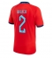 Billige England Kyle Walker #2 Udebanetrøje VM 2022 Kort ærmer