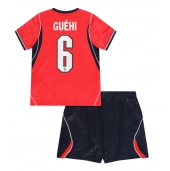 Billige England Marc Guehi #6 Udebanetrøje Børn VM 2026 Kort ærmer (+ bukser)