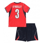 Billige England Nico O'Reilly #3 Udebanetrøje Børn VM 2026 Kort ærmer (+ bukser)