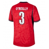 Billige England Nico O'Reilly #3 Udebanetrøje VM 2026 Kort ærmer