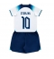 Billige England Raheem Sterling #10 Hjemmebanetrøje Børn VM 2022 Kort ærmer (+ bukser)