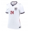 Billige England Reece James #24 Hjemmebanetrøje Dame VM 2026 Kort ærmer