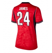 Billige England Reece James #24 Udebanetrøje Dame VM 2026 Kort ærmer
