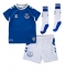 Billige Everton Dwight McNeil #7 Hjemmebanetrøje Børn 2022-23 Kort ærmer (+ bukser)