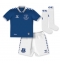 Billige Everton Dwight McNeil #7 Hjemmebanetrøje Børn 2023-24 Kort ærmer (+ bukser)
