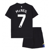Billige Everton Dwight McNeil #7 Tredje trøje Børn 2025-26 Kort ærmer (+ bukser)