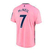 Billige Everton Dwight McNeil #7 Udebanetrøje 2022-23 Kort ærmer
