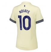Billige Everton Iliman Ndiaye #10 Udebanetrøje Dame 2025-26 Kort ærmer