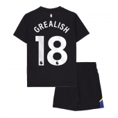 Billige Everton Jack Grealish #18 Tredje trøje Børn 2025-26 Kort ærmer (+ bukser)