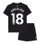 Billige Everton Jack Grealish #18 Tredje trøje Børn 2025-26 Kort ærmer (+ bukser)