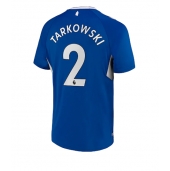 Billige Everton James Tarkowski #2 Hjemmebanetrøje 2022-23 Kort ærmer