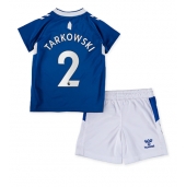 Billige Everton James Tarkowski #2 Hjemmebanetrøje Børn 2022-23 Kort ærmer (+ bukser)