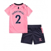 Billige Everton James Tarkowski #2 Udebanetrøje Børn 2022-23 Kort ærmer (+ bukser)