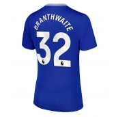 Billige Everton Jarrad Branthwaite #32 Hjemmebanetrøje Dame 2024-25 Kort ærmer