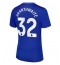 Billige Everton Jarrad Branthwaite #32 Hjemmebanetrøje Dame 2024-25 Kort ærmer