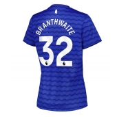 Billige Everton Jarrad Branthwaite #32 Hjemmebanetrøje Dame 2025-26 Kort ærmer